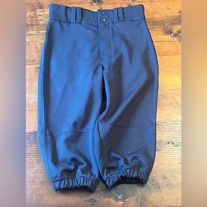 Black Youth Large Champro Baseball Knicker Pants